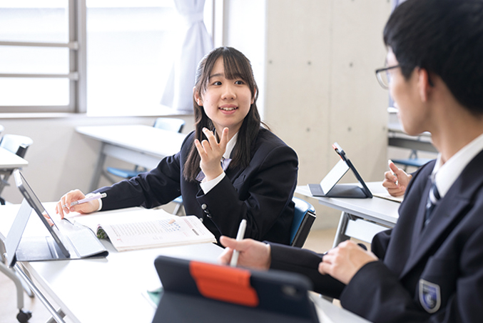 小論文プログラムの授業風景